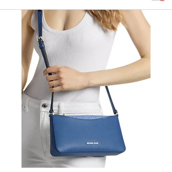 Michael Kors Arden Medium Crossbody Bag Galaxy blue - Picture 2 of 9